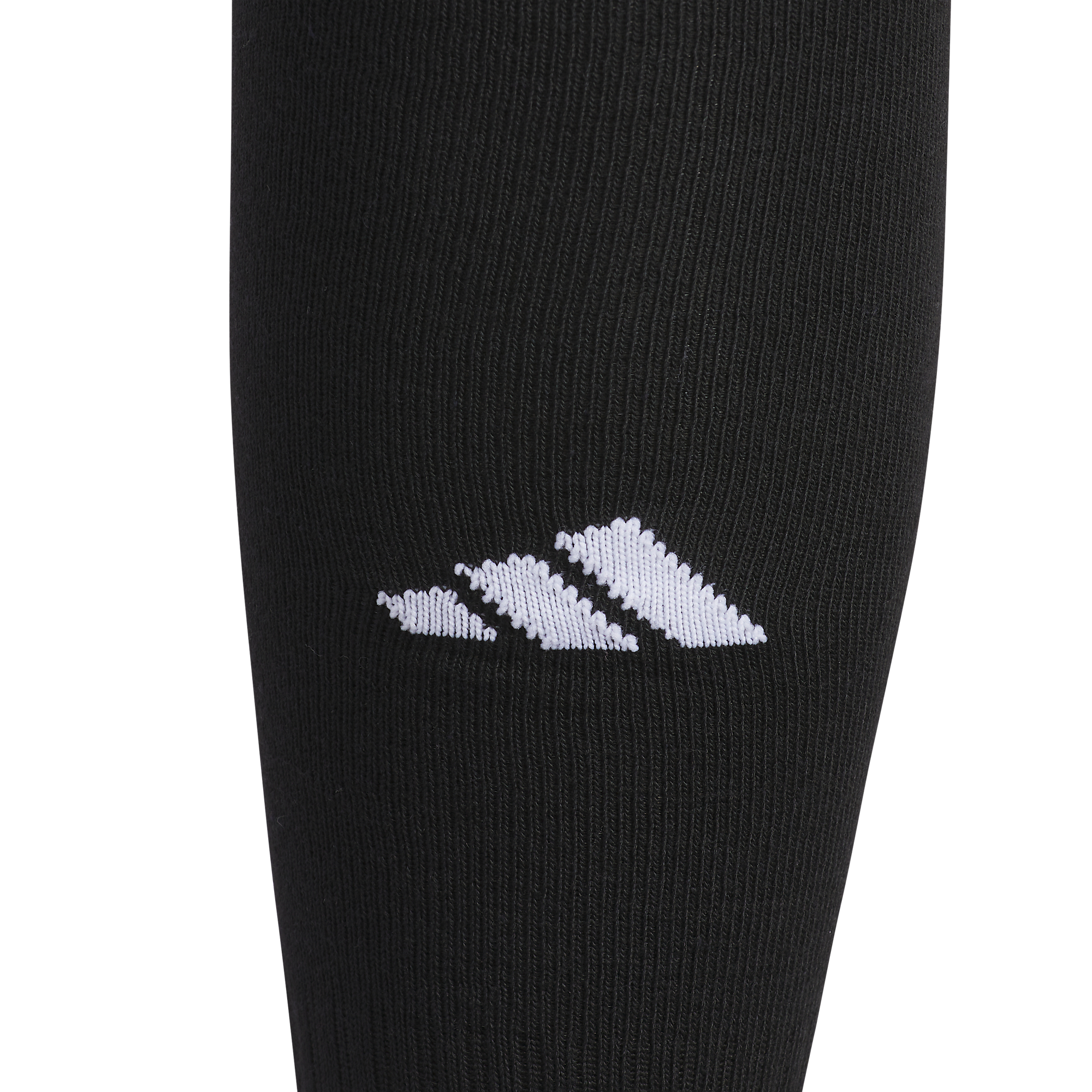 adidas Rival 2.0 Black/White Soccer Socks 2 pk